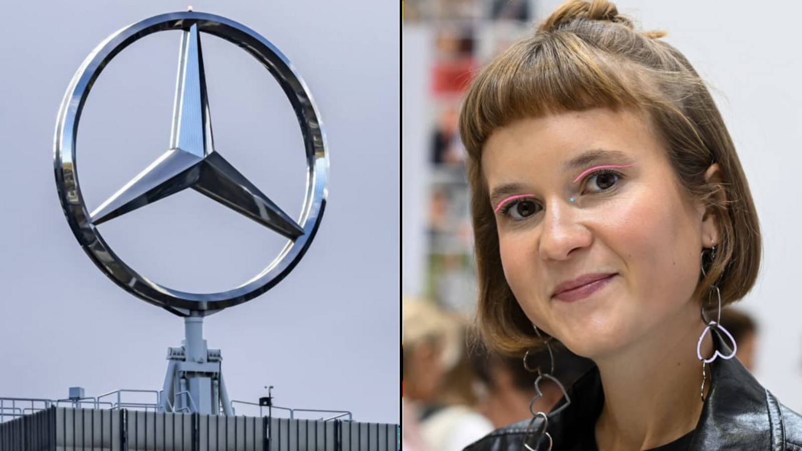 Arbeiten künftig zusammen: Mercedes-Benz und Caroline Wahlwww.imago-images.de, Arne Dedert/dpa Arbeiten künftig zusammen: Mercedes-Benz und Caroline Wahlwww.imago-images.de, Arne Dedert/dpa