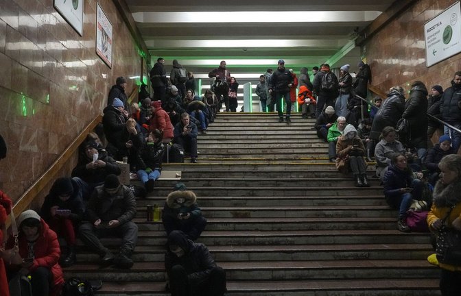 Während Starmers Besuch in Kiew gab es Luftalarm. (Symbolbild)<span class='image-autor'>Foto: dpa/Efrem Lukatsky</span>