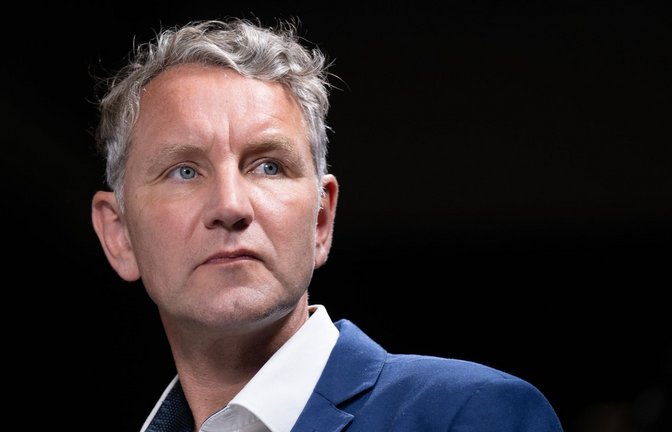 Der AfD-Landesverband, dem Björn Höcke vorsteht, gilt als gesichert rechtsextremistisch.<span class='image-autor'>Foto: dpa/Sebastian Kahnert</span>