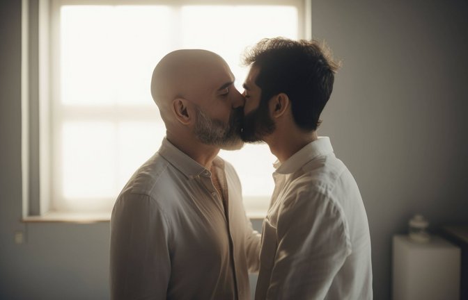 Manche christliche Gruppen sehen Homosexualität als Sünde – und berufen sich dabei auf die Bibel.<span class='image-autor'>Foto: IMAGO/Cavan Images/IMAGO</span>