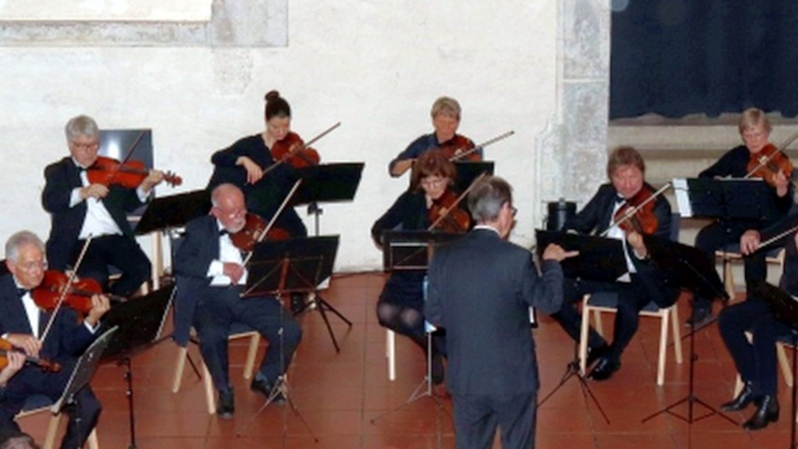 Das Kammerorchester unter der Leitung von Uwe Werner. Foto: p