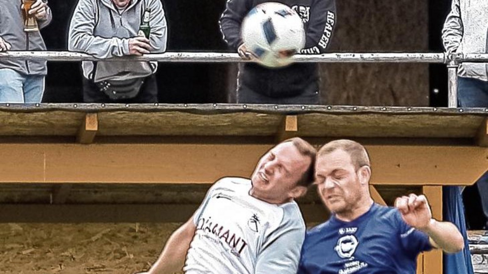 Zuletzt noch Konkurrenten, in der neuen Saison Mannschaftskameraden beim TSV Häfnerhaslach: (von links) David Jovanovic und Pascal Hirsch Foto: Simecek
