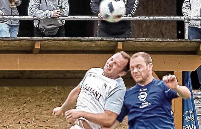 Zuletzt noch Konkurrenten, in der neuen Saison Mannschaftskameraden beim TSV Häfnerhaslach: (von links) David Jovanovic und Pascal Hirsch Foto: Simecek