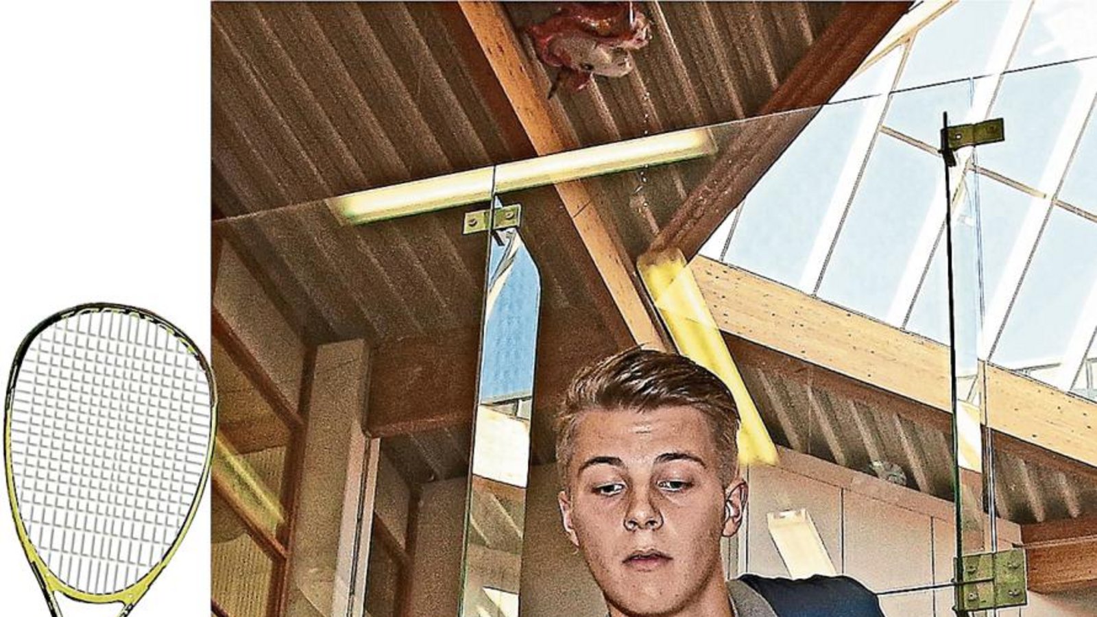 Nils Schwab hat seit Kurzem seine Fachhochschulreife in der Tasche. Ein guter Moment, um zu testen, ob er als Squash-Profi durchstarten kann. Foto: Baumann Nils Schwab hat seit Kurzem seine Fachhochschulreife in der Tasche. Ein guter Moment, um zu testen, ob er als Squash-Profi durchstarten kann. Foto: Baumann