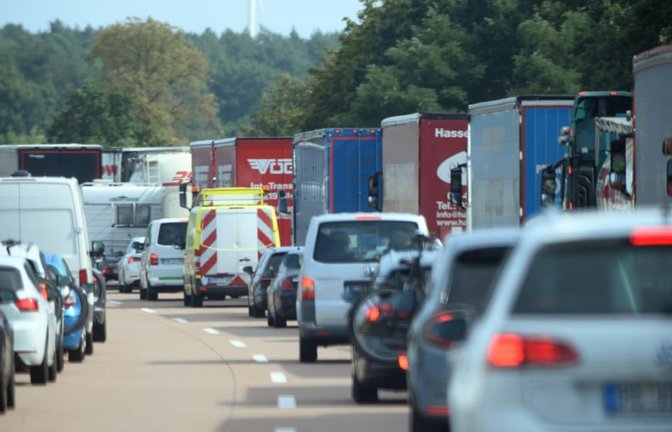 Besonders am Sonntagnachmittag drohen auf den Autobahnen im Südwesten Staus (Symbolbild).<span class='image-autor'>Soeren Stache/dpa-Zentralbild/dpa-tmn/dpa</span>