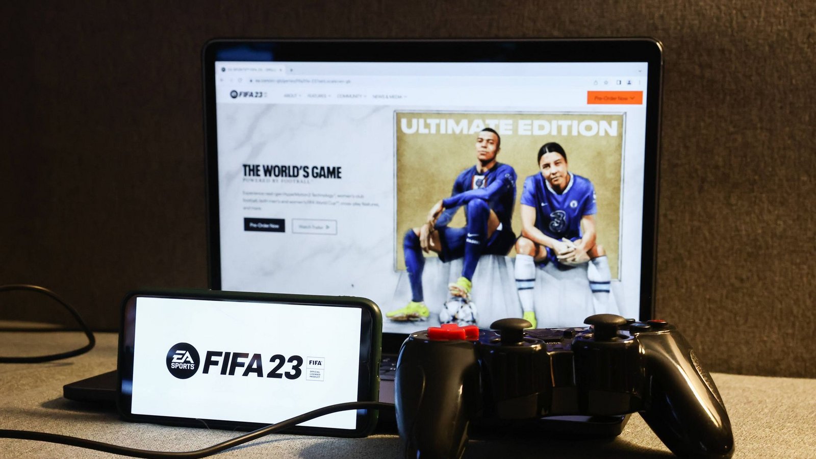FIFA 23 wartet passend zur WM mit einem eigenen Modus auf.Foto: IMAGO/NurPhoto/IMAGO/Jakub Porzycki