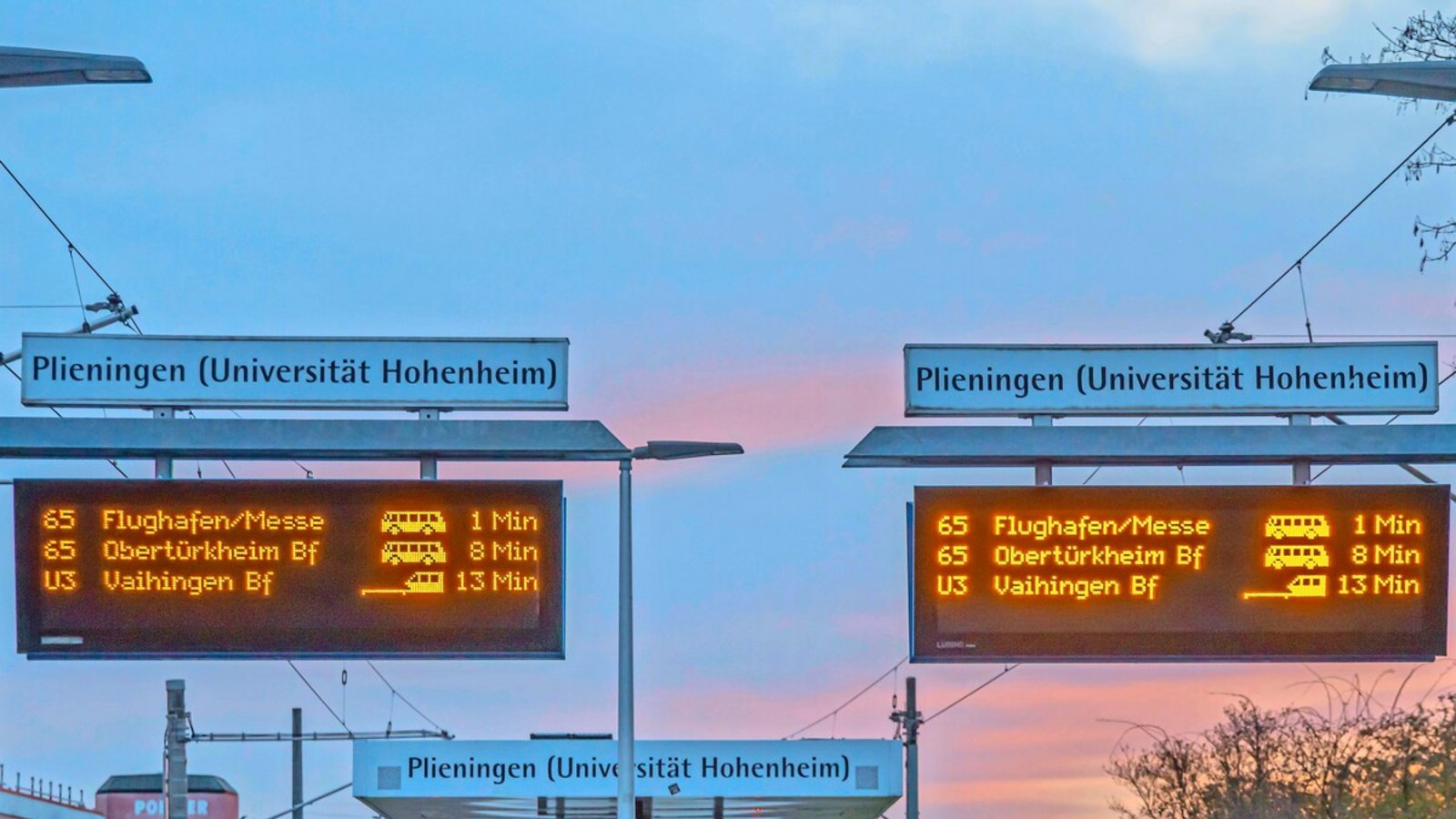 Keine Abfahrt Richtung Stuttgarter Innenstadt: die Endhaltestelle der Stadtbahn in Plieningen.Foto: IMAGO/Arnulf Hettrich Keine Abfahrt Richtung Stuttgarter Innenstadt: die Endhaltestelle der Stadtbahn in Plieningen.Foto: IMAGO/Arnulf Hettrich