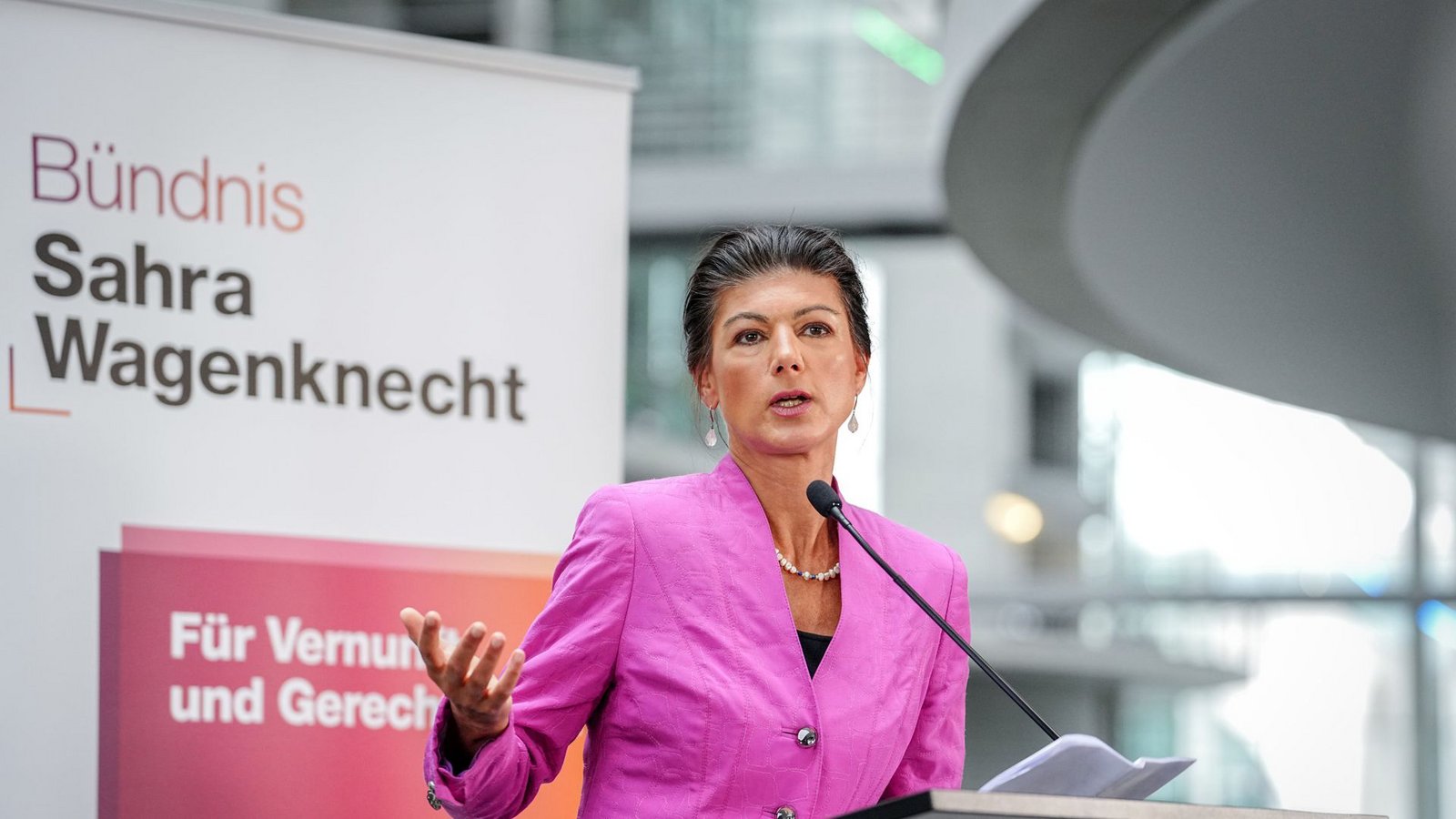 Schon im Jahr der Gründung könnte Sahra Wagenknechts Partei in mehreren Landesregierungen vertreten sein.Foto: dpa/Kay Nietfeld
