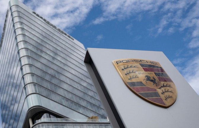 Der Porsche Design Tower: Nur der Stuttgarter Fernsehturm ist mit seinen rund 217 Metern größer.<span class='image-autor'>Foto: dpa/Marijan Murat</span>