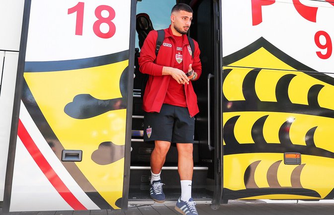 Deniz Undav ist nach der 
         WM-Enttäuschung zurück beim VfB.<span class='image-autor'>Foto: Baumann</span>