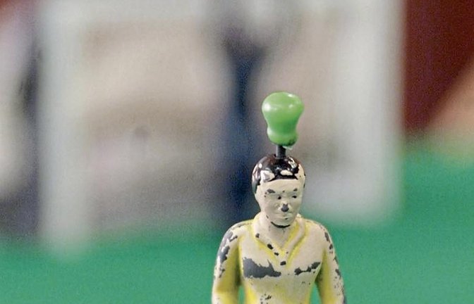 Bei Vereinsspielern sind Profifiguren mit einem Stahlbein im Einsatz.  Foto: Archiv/Baumann