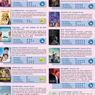 Ab ins Kino: Das sind unsere Tipps für euch