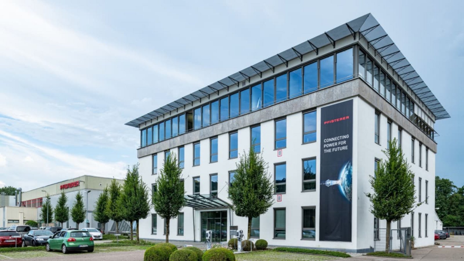 Am Stammsitz in Winterbach entwickelt PFISTERER Technologien, die weltweit zum Einsatz kommen.PFISTERER