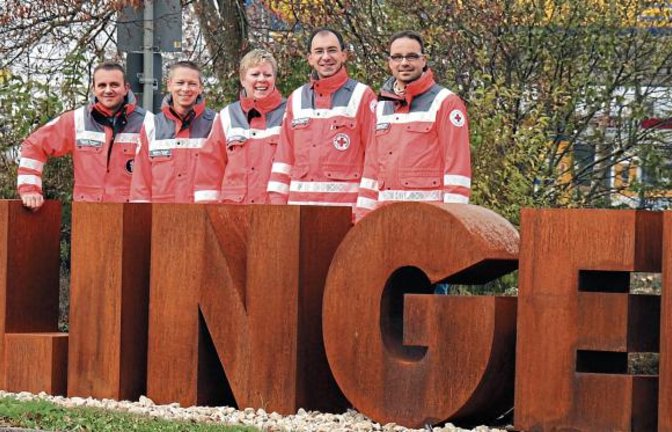 Für ihre Mitbürger in Illingen im Einsatz: Alexander Witte (v.r.), Thomas Ahndorf, Birgit Ahndorf, Sascha Pietsch und Tihomir Tenzera. Fotos: Stahlfeld