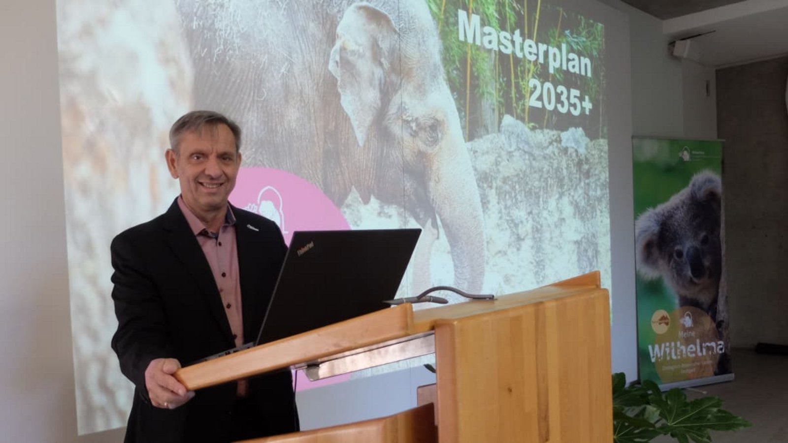 Wilhelma-Direktor Thomas Kölpin hat den neuen Masterplan für die nächsten zehn Jahre für Deutschlands größten zoologisch-botanischen Garten vorgestellt.Iris Frey