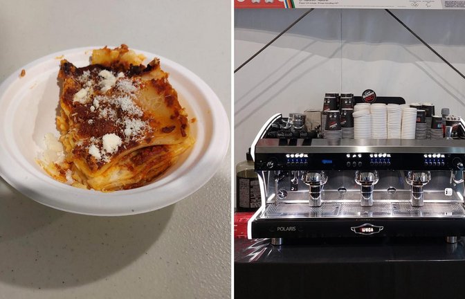 Das Tagesessen ist in den olympischen Pressezentren nicht immer zu empfehlen, der Kaffee dagegen schon.<span class='image-autor'>Foto: StZN</span>