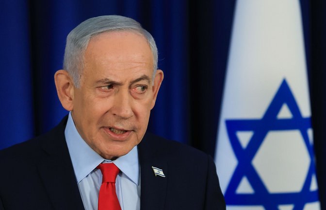 Der israelische Ministerpräsident Benjamin Netanjahu (Archivbild).<span class='image-autor'>Foto: Ronen Zvulun/Pool Reuters/dpa</span>