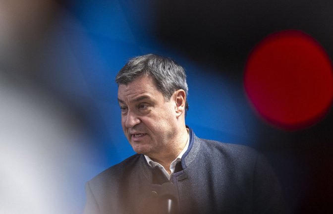 CSU-Chef Markus Söder fordert eine Neuwahl des Bundestags für Mitte kommenden Jahres.<span class='image-autor'>Foto: dpa/Peter Kneffel</span>