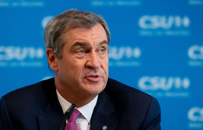 CSU-Chef Söder will Kürzungen beim Bürgergeld durchsetzen. (Archivbild)<span class='image-autor'>Foto: Sven Hoppe/dpa</span>