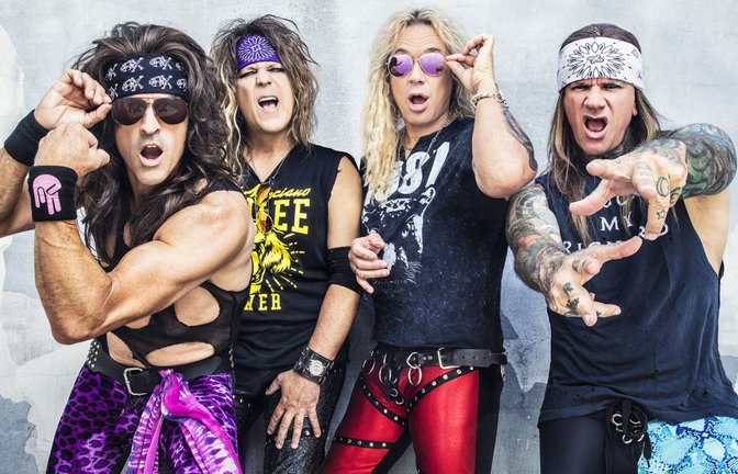 Die Band Steel Panther spielt Anfang Juli im LKA – für mehr oder weniger Geld.<span class='image-autor'>Foto: Veranstalter/Dave Jackson</span>