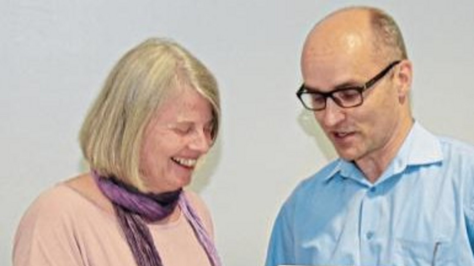 Inge Stolze und Harald Eiberger. Foto: bro Inge Stolze und Harald Eiberger. Foto: bro