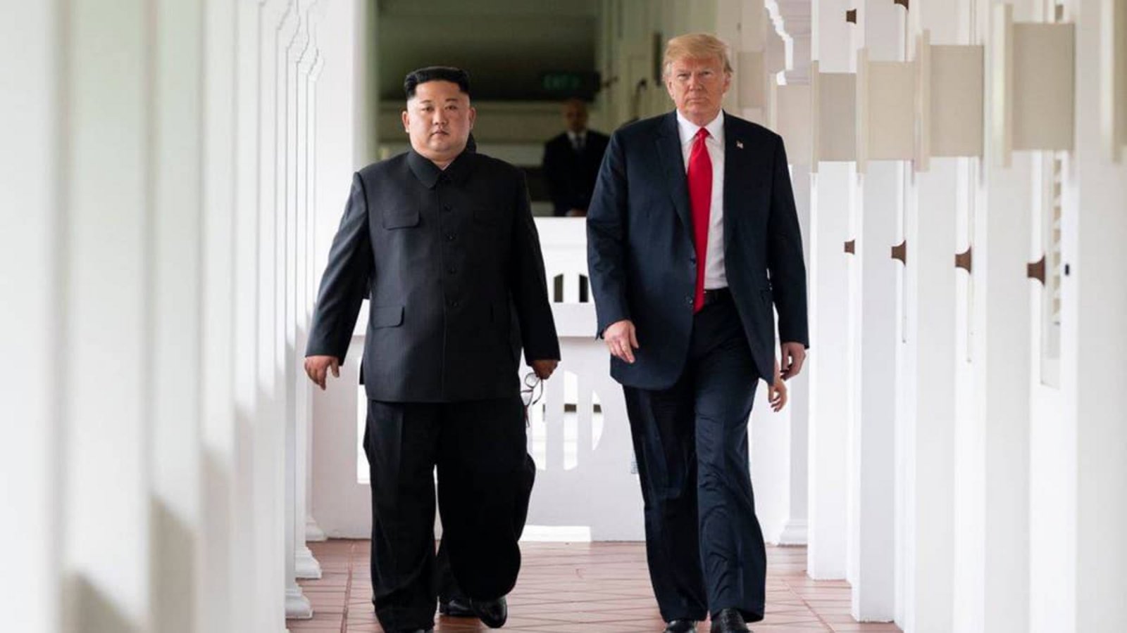 Ein Treffen, dass weltpolitisch für Irritationen sorgte: Der Gipfel mit US-Präsident Donald Trump (rechts) und dem nordkoreanischen Diktator Kim Jong Un im Jahr 2018.imago images/UPI Photo Ein Treffen, dass weltpolitisch für Irritationen sorgte: Der Gipfel mit US-Präsident Donald Trump (rechts) und dem nordkoreanischen Diktator Kim Jong Un im Jahr 2018.imago images/UPI Photo