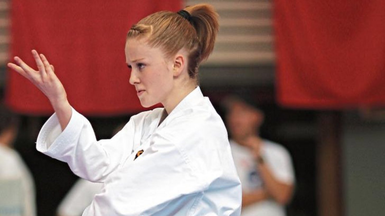 Obwohl Lena Staiger seit Jahren unter den Top drei in der Leistungsklasse ist, fehlt der Kleinglattbacher Karateka der DM-Titel. Das soll sich am besten in diesem Jahr ändern. Foto: Archiv/Küppers Obwohl Lena Staiger seit Jahren unter den Top drei in der Leistungsklasse ist, fehlt der Kleinglattbacher Karateka der DM-Titel. Das soll sich am besten in diesem Jahr ändern. Foto: Archiv/Küppers