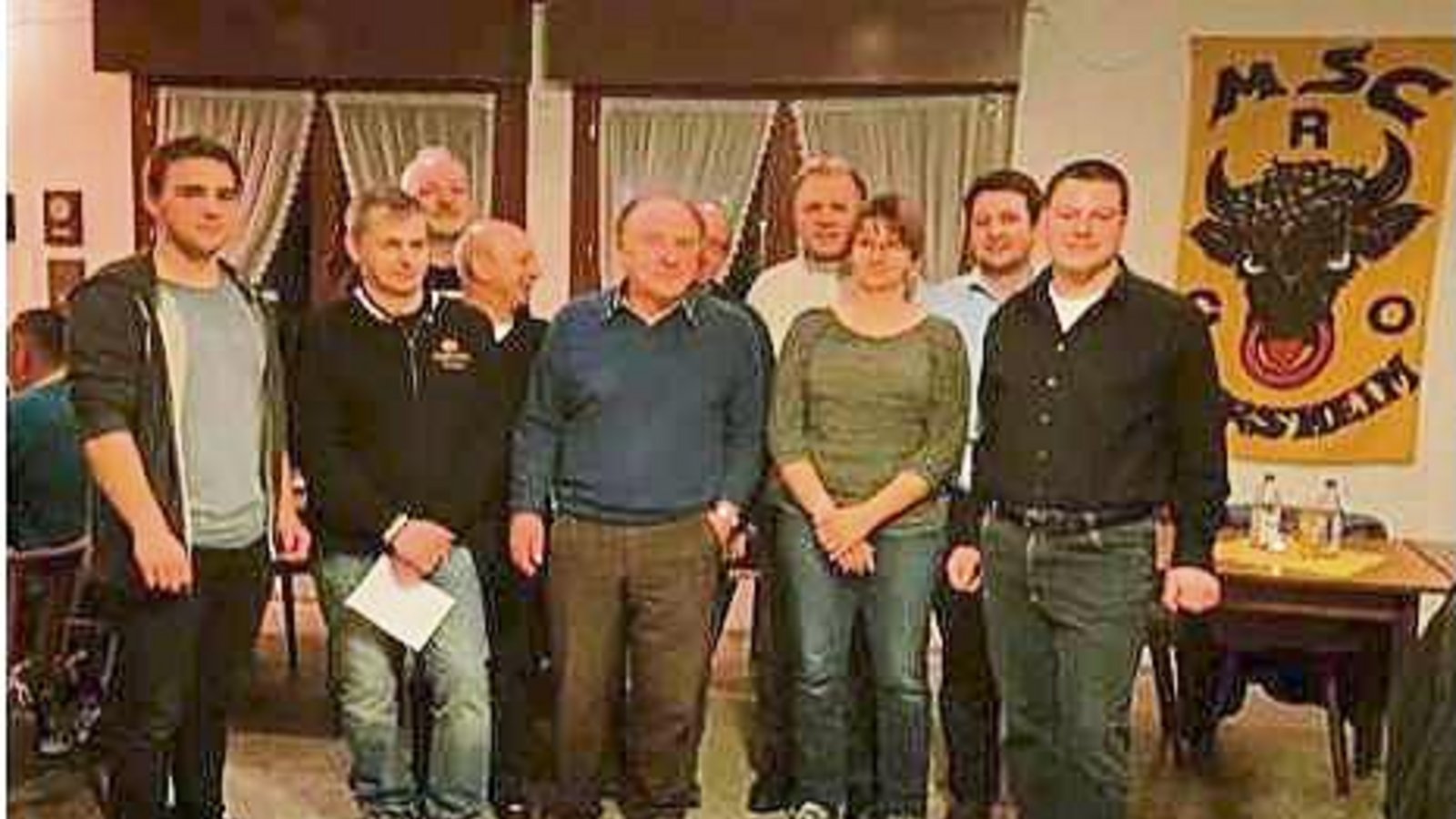 Die Vorstandsmitglieder freuen sich auf das Fest zum 60-jährigen Bestehen des RCO. Foto: p Die Vorstandsmitglieder freuen sich auf das Fest zum 60-jährigen Bestehen des RCO. Foto: p