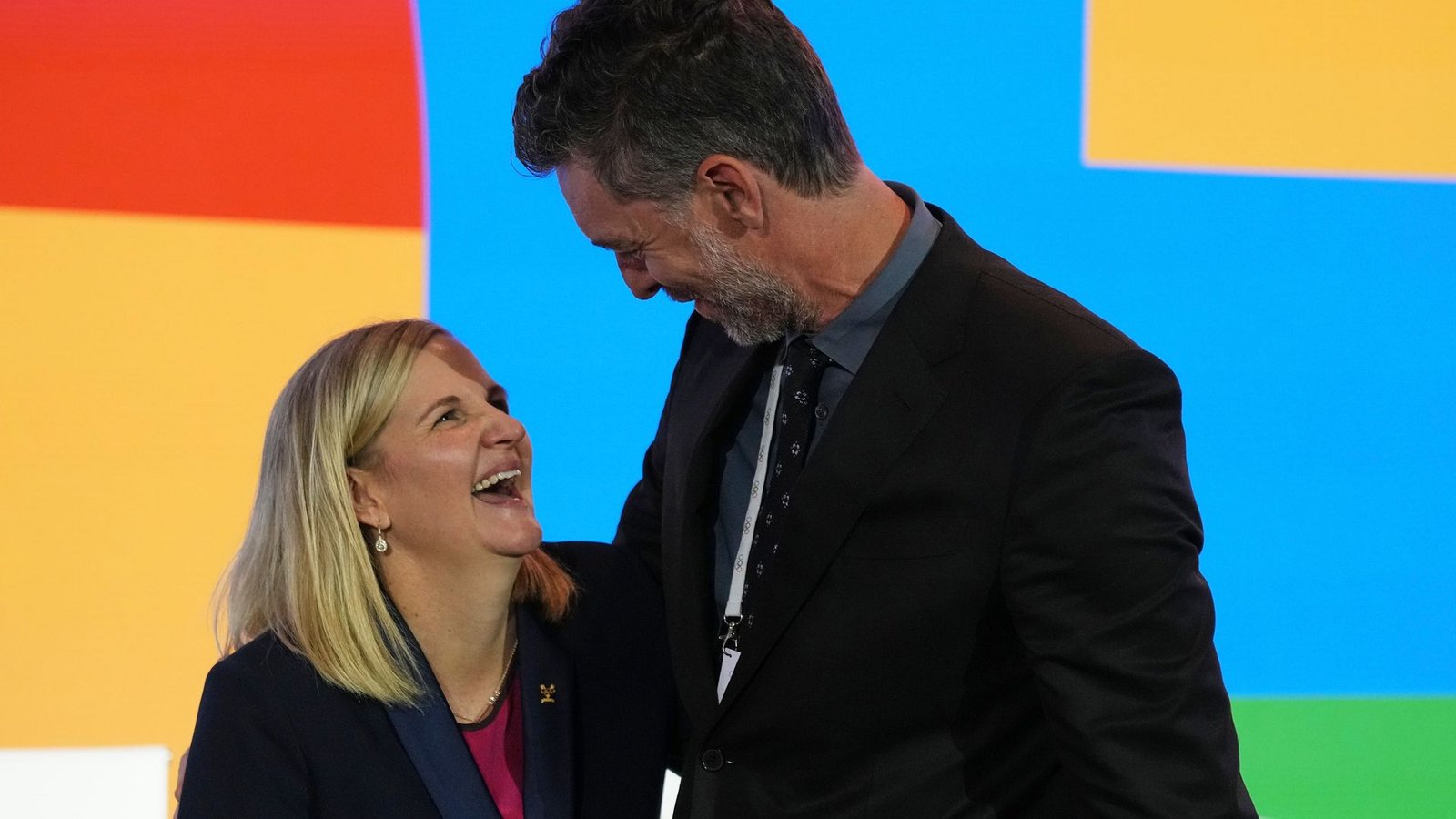 Die IOC-Spitzen Kirsty Coventry und Pau Gasol sehen den Athleten-Zuschuss als historisch. (Archivbild)Foto: Thanassis Stavrakis/AP/dpa Die IOC-Spitzen Kirsty Coventry und Pau Gasol sehen den Athleten-Zuschuss als historisch. (Archivbild)Foto: Thanassis Stavrakis/AP/dpa