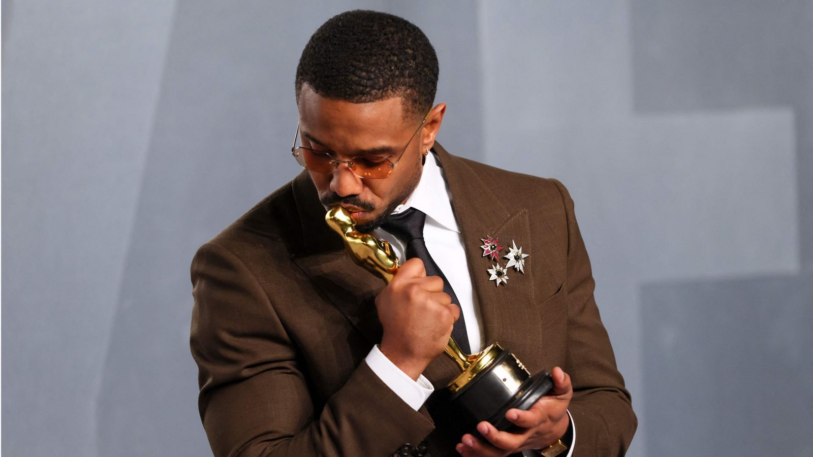 Michael B. Jordan im Oscar-GlückFoto: AFPJean Baptiste Lacroix