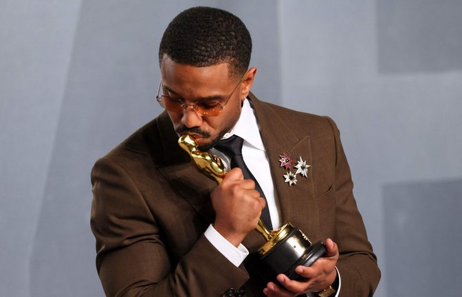Michael B. Jordan im Oscar-Glück<span class='image-autor'>Foto: AFPJean Baptiste Lacroix</span>