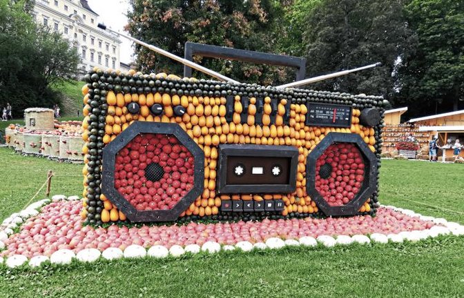 Gestern gab es noch Eintritt, ab heute ist das Blühende Barock samt der Kürbisausstellung in Ludwigsburg geschlossen. Foto: Rostek