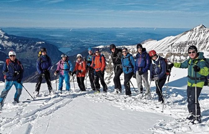 Noch vor dem Ausbruch der Corona-Pandemie fand das jährliche Treffen der deutschen, französischen und schweizerischen Alpinisten statt.  Foto: p