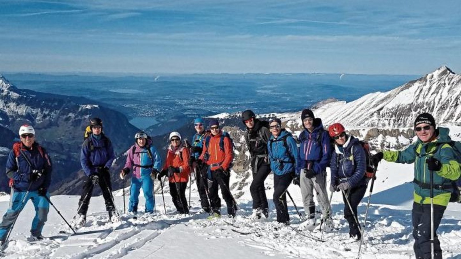 Noch vor dem Ausbruch der Corona-Pandemie fand das jährliche Treffen der deutschen, französischen und schweizerischen Alpinisten statt. Foto: p Noch vor dem Ausbruch der Corona-Pandemie fand das jährliche Treffen der deutschen, französischen und schweizerischen Alpinisten statt. Foto: p