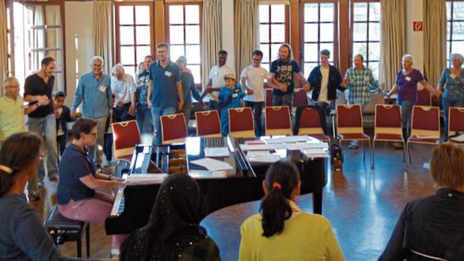 „Einfach Singen“ heißt das Chorprojekt in Sachsenheim. Foto: p „Einfach Singen“ heißt das Chorprojekt in Sachsenheim. Foto: p