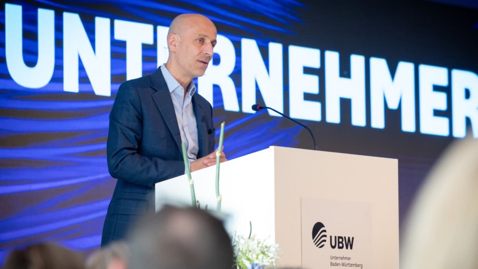 Peter Leibinger auf dem Unternehmertag der Unternehmer Baden-Württemberg (UBW)Frank Eppler Peter Leibinger auf dem Unternehmertag der Unternehmer Baden-Württemberg (UBW)Frank Eppler