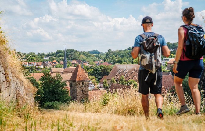 Maulbronn Wandern Eppinger-Linien-Weg Naturpark Stromberg-Heuchelberg Kraichgau Foto: saddlestories