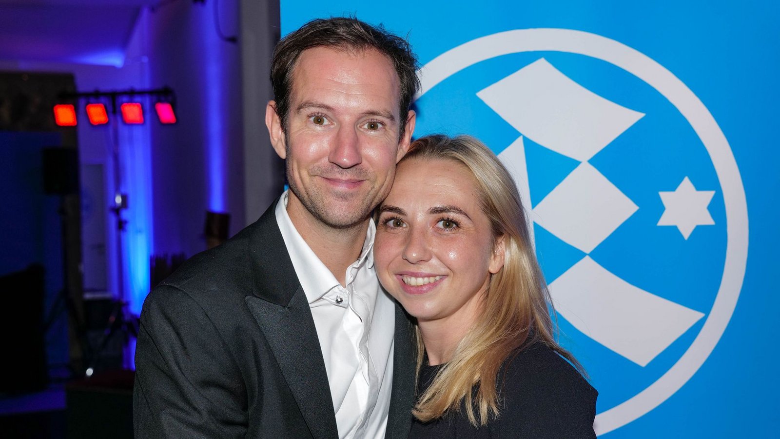 Geschäftsführer Matthias Becher mit EhefrauFoto: Markus Schwarz/Markus Schwarz