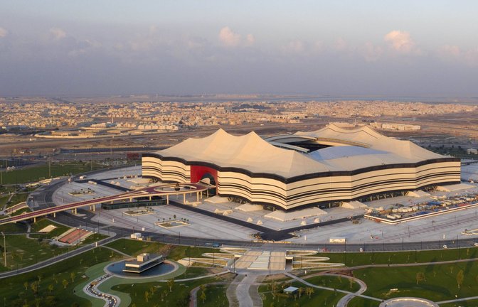 Das al-Bayt-Stadion in al-Chaur ist Schauplatz der Eröffnungsfeier.<span class='image-autor'>Foto: IMAGO/MiS/IMAGO</span>