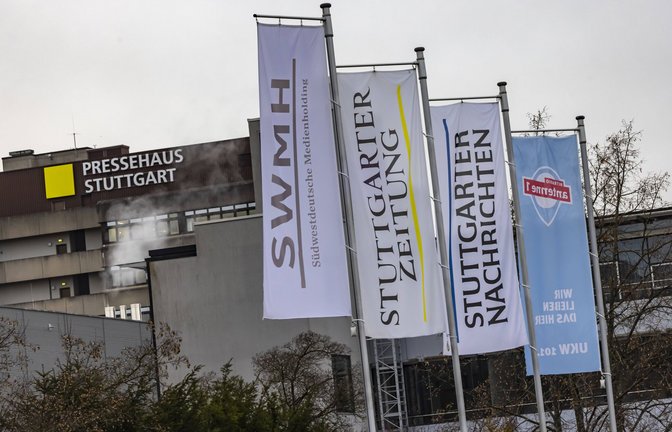 Das Dach der Marken Stuttgarter Zeitung und Stuttgarter Nachrichten ist die  Medienholding Süd (MHS), die wiederum in die  Südwestdeutsche Medienholding (SWMH) integriert ist.<span class='image-autor'>Foto: imago/Arnulf Hettrich</span>
