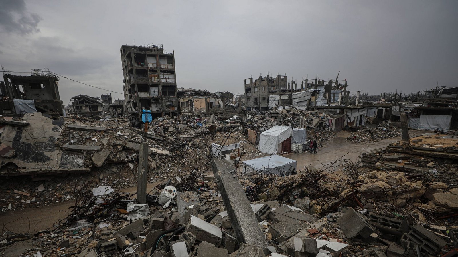 Der Wiederaufbau in Gaza rückt in den Hintergrund.Foto: IMAGO/APAimages