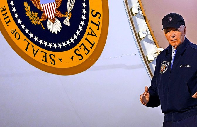 Präsident Joe Biden ist krank und hat sich zurückgezogen.<span class='image-autor'>Foto: dpa/Susan Walsh</span>