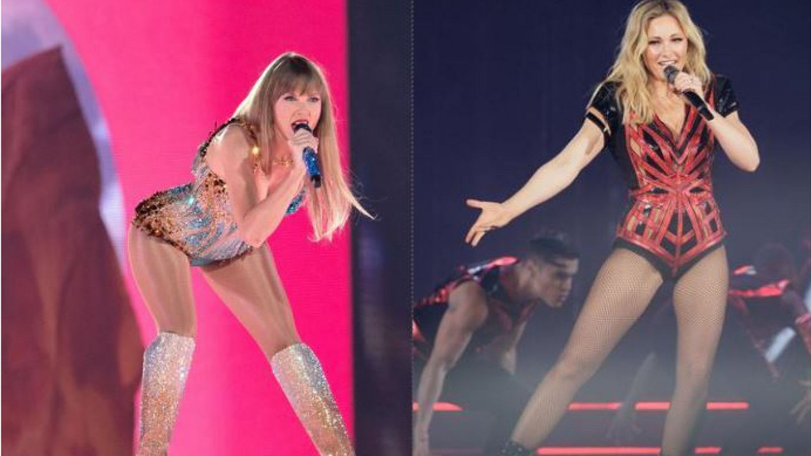 Sie werden gehört: Taylor Swift (li.) und Helene Fischer.Foto: AFP/Lichtgut/Leif Piechowski Sie werden gehört: Taylor Swift (li.) und Helene Fischer.Foto: AFP/Lichtgut/Leif Piechowski