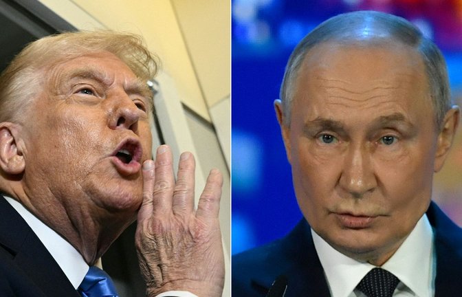 Donald Trump ist sauer auf Wladimir Putin.<span class='image-autor'>Foto: AFP/BRENDAN SMIALOWSKI</span>