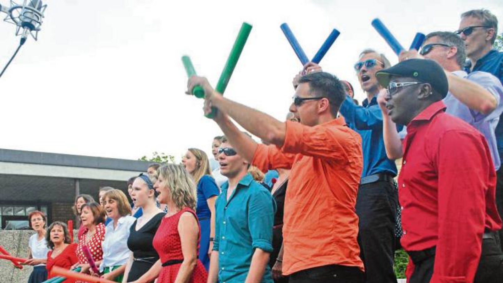 Mixed Generation aus Aurich beim Auftritt in Illingen. Foto: Stahlfeld Mixed Generation aus Aurich beim Auftritt in Illingen. Foto: Stahlfeld