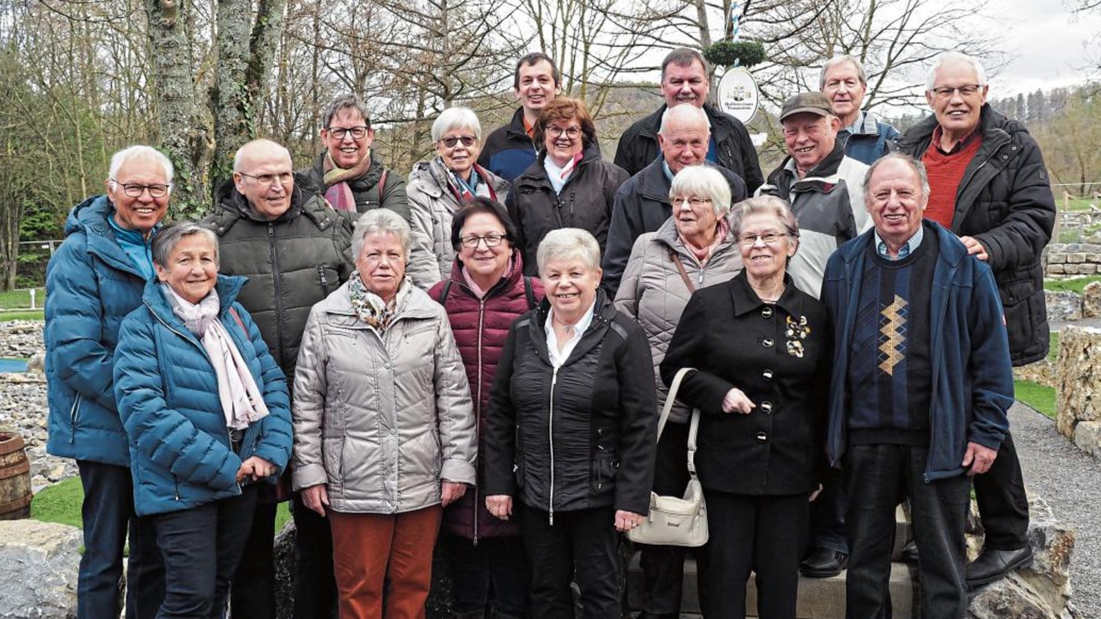 Die Gruppe des Liederkranzes Häfnerhaslach. Foto: Lorch Die Gruppe des Liederkranzes Häfnerhaslach. Foto: Lorch