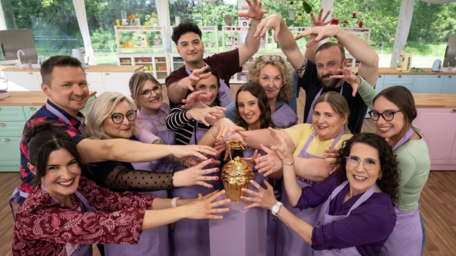 Die Kandidatinnen und Kandidaten der 14. Staffel von "Das große Backen" sind auch auf Instagram aktiv.Joyn/ Claudius Pflug Die Kandidatinnen und Kandidaten der 14. Staffel von "Das große Backen" sind auch auf Instagram aktiv.Joyn/ Claudius Pflug