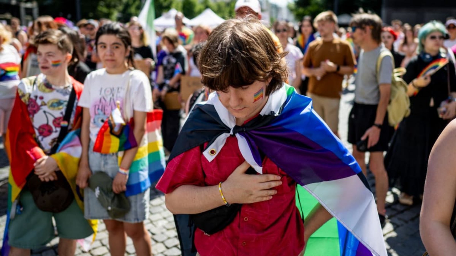 Pride-Parade in Prag.Deml Ondøej/CTK/dpa