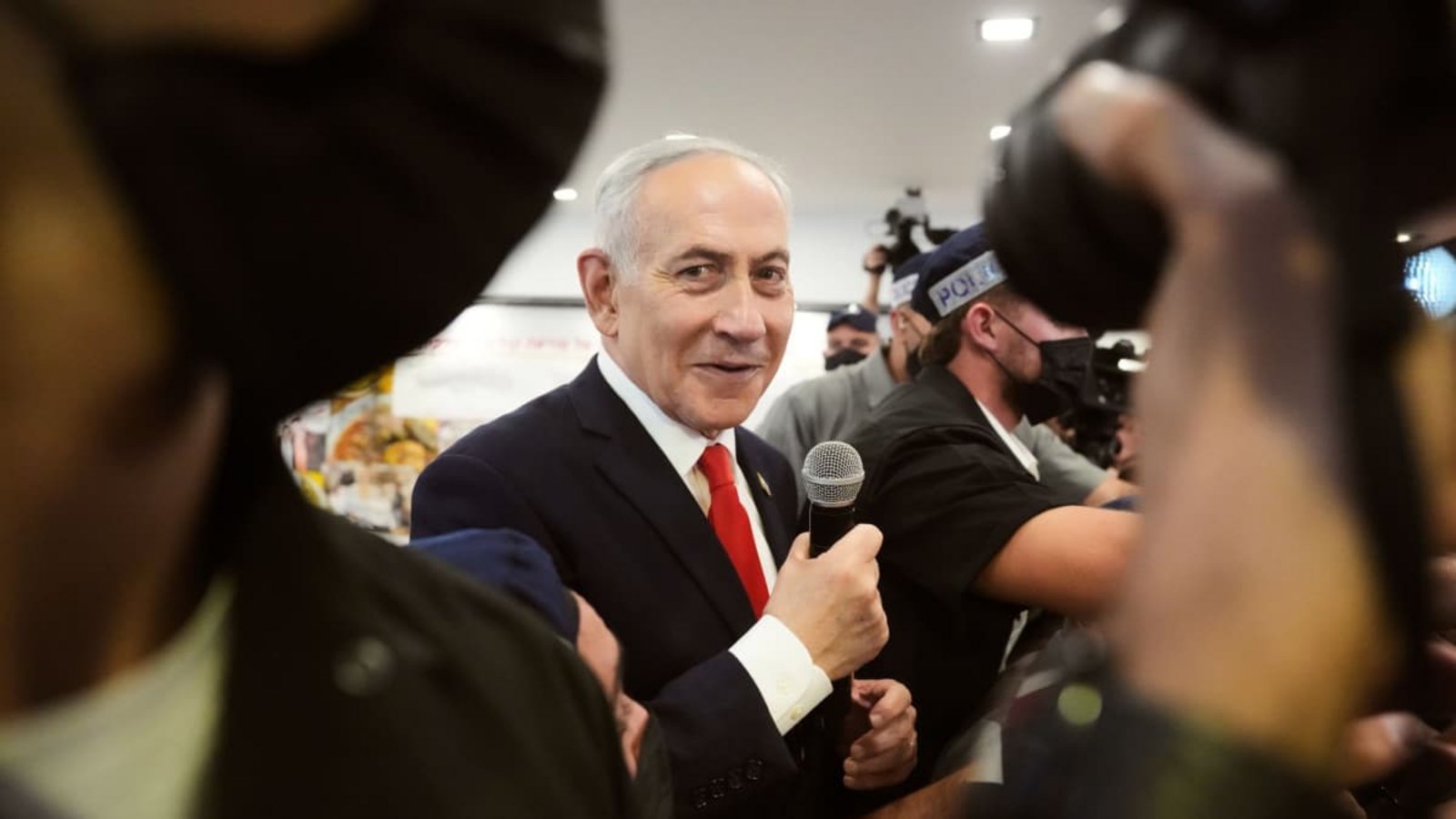 Im Wahlkampf: Israels Ministerpräsident Benjamin Netanjahu.Ariel Schalit/AP/dpa Im Wahlkampf: Israels Ministerpräsident Benjamin Netanjahu.Ariel Schalit/AP/dpa
