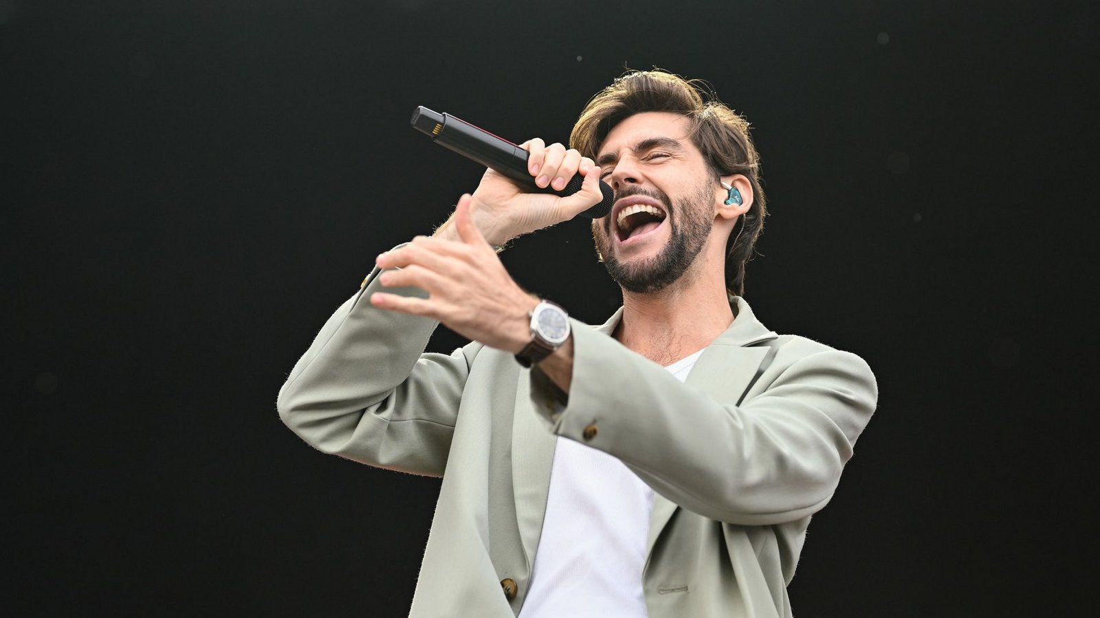 Alvaro Soler trat am Freitag auf – im Gepäck seine spanischen Songs.Foto: dpa/Uwe Anspach Alvaro Soler trat am Freitag auf – im Gepäck seine spanischen Songs.Foto: dpa/Uwe Anspach